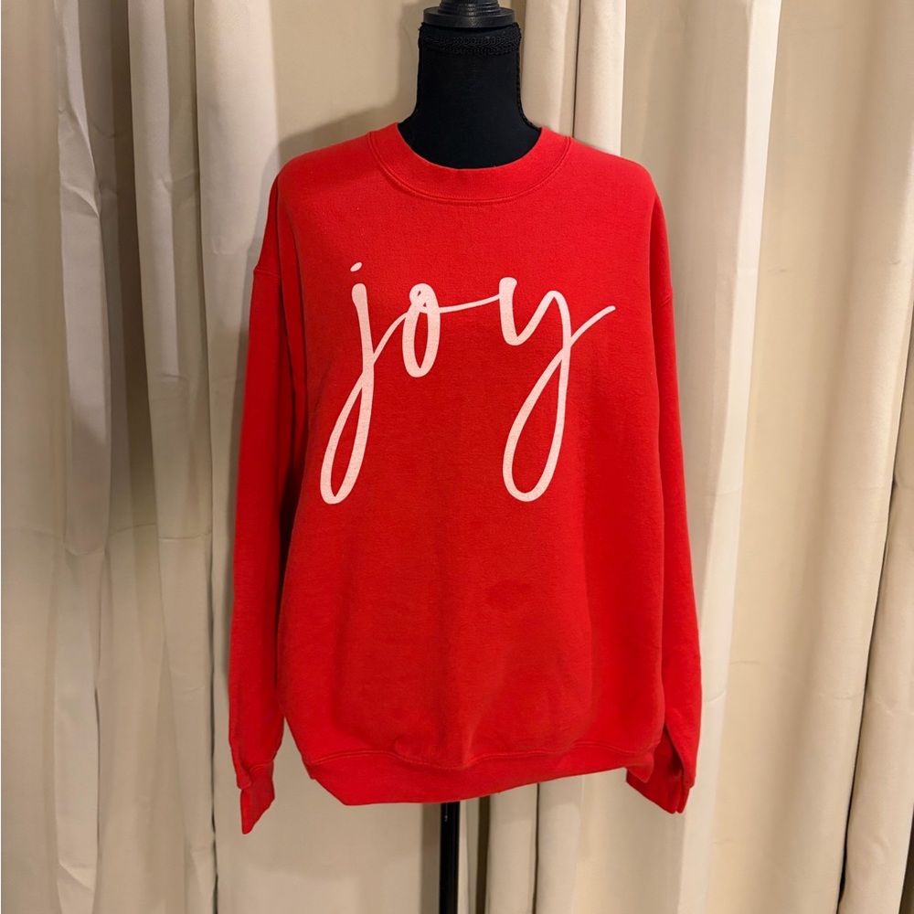 Red Joy Sweatshirt